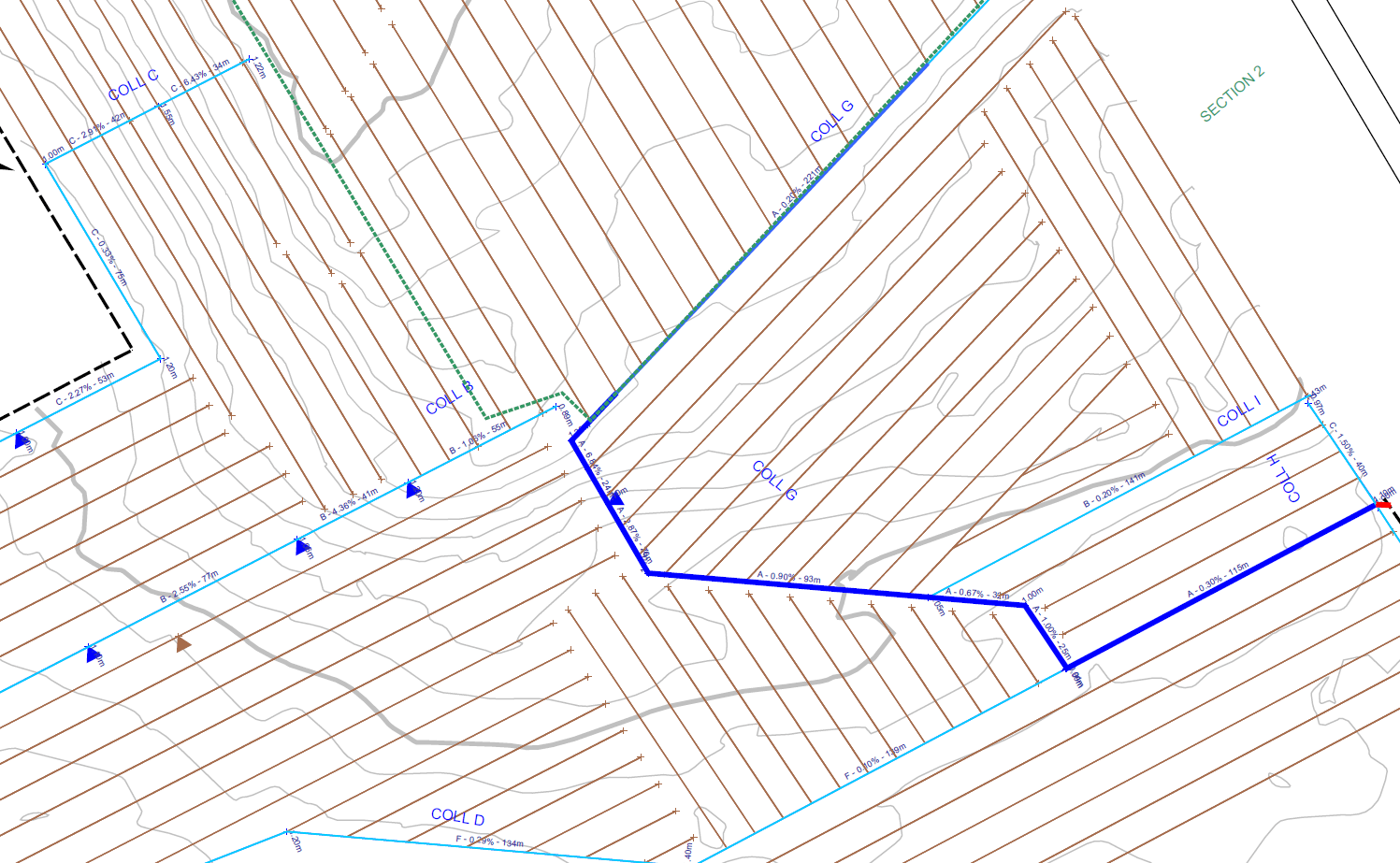 Exemple de plan de drainage Exemple de plan de drainage